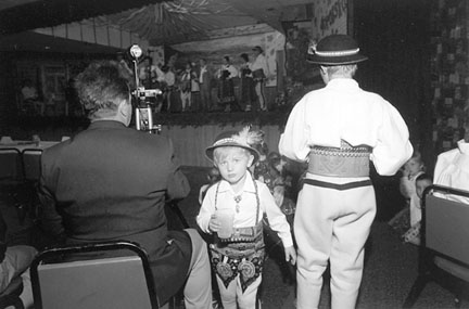 Boy with Cup, Polish Highlanders Festival, Polish Highlanders Lodge, South Archer Avenue, from Changing Chicago